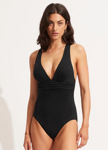 SEAFOLLY COLLECTIVE CROSS BACK ONE PIECE - 10950-942