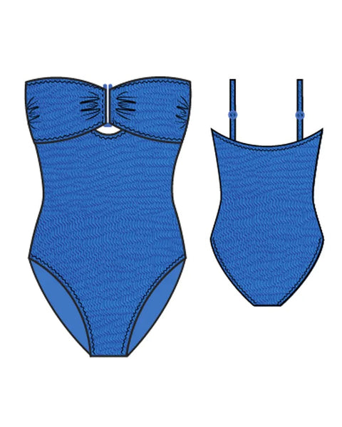 BAKU IBIZA D-DD UNDERWIRE BANDEAU ONE PIECE - M893IBA