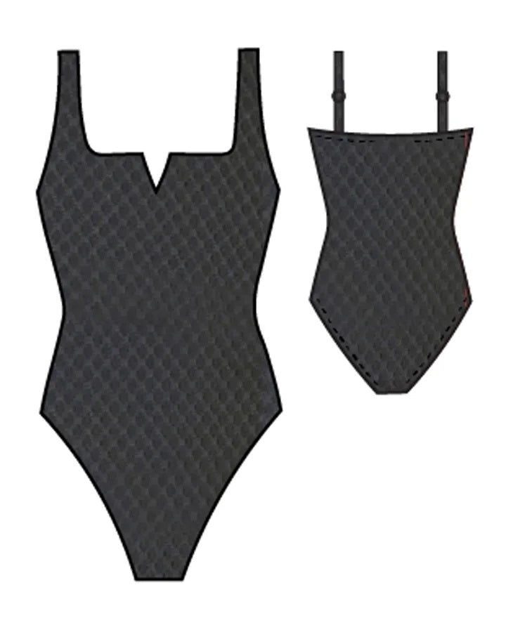 BAKU ROCOCCO V WIRE ONE PIECE - M955RKS