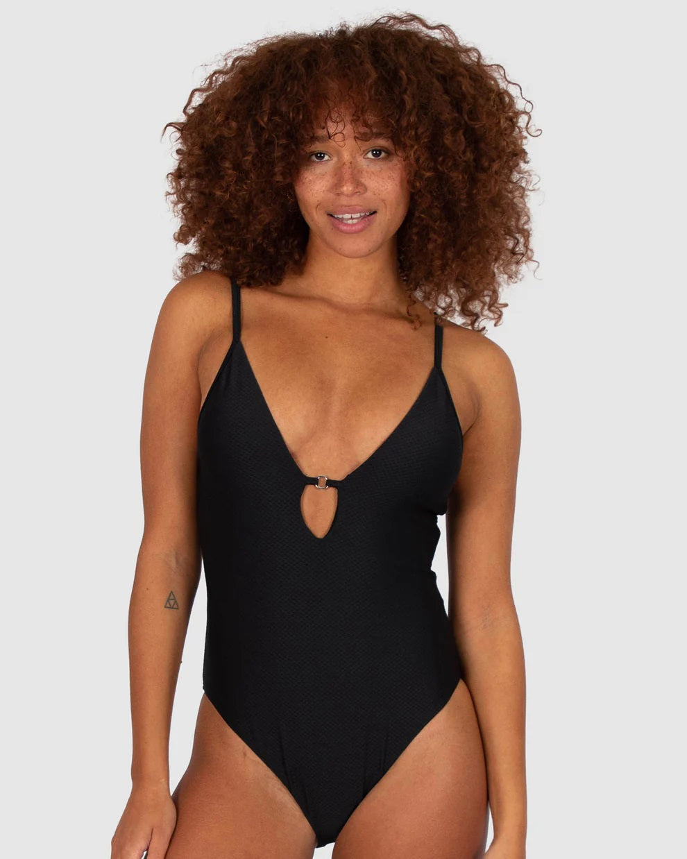 BAKU ROCOCCO PLUNGE LACE ONE PIECE - M897RKK