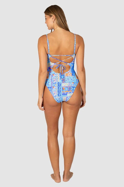 BAKU TULUM V-NECK ONE PIECE - M915TLM