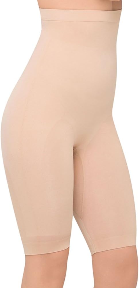 BODYWRAP HIGH WAIST LONG LEG PANTY PLUS SIZE  45821