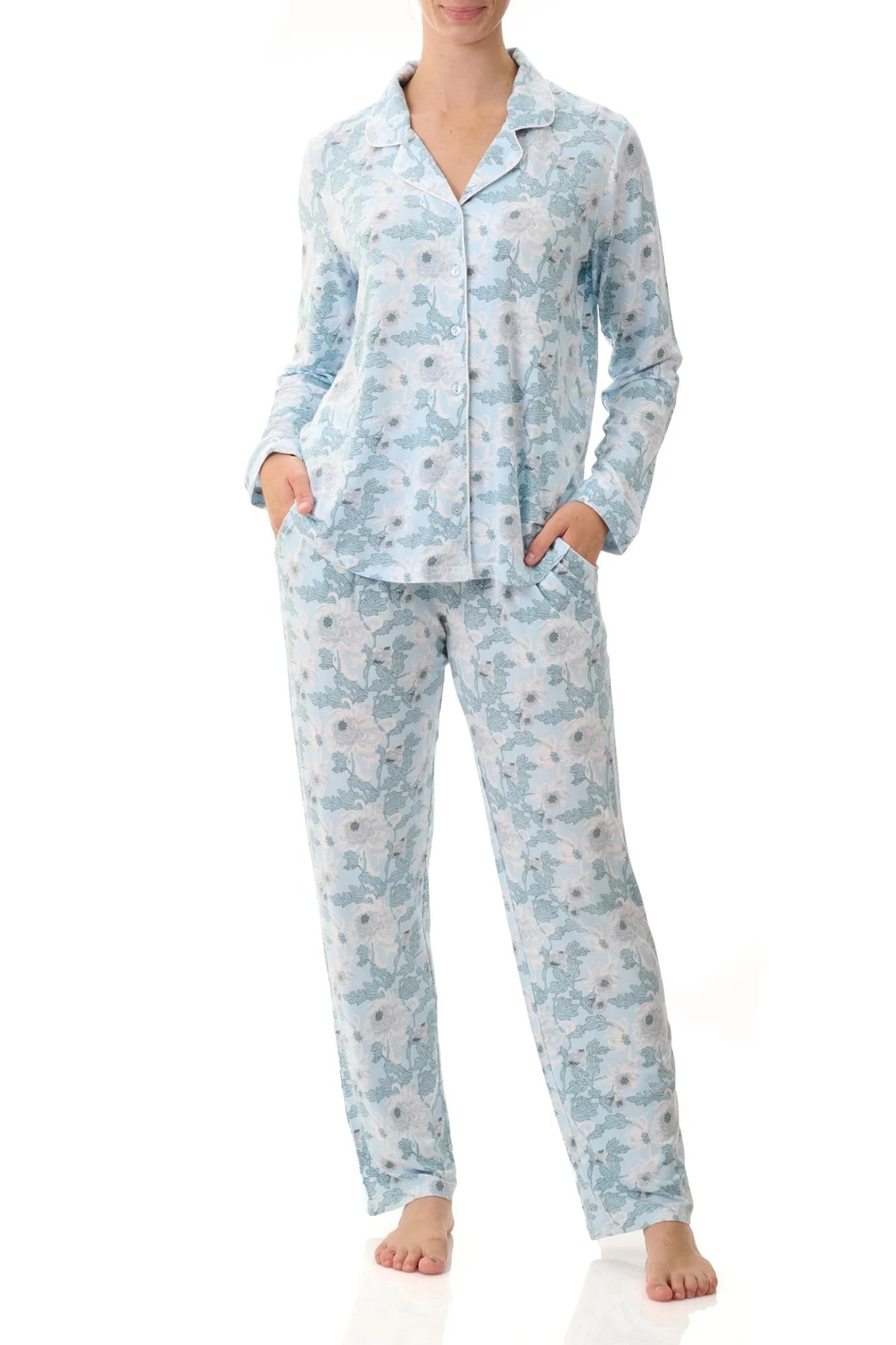 FLORENCE BROADHURST CHELSEA LONG PJ SET - 3LG41C