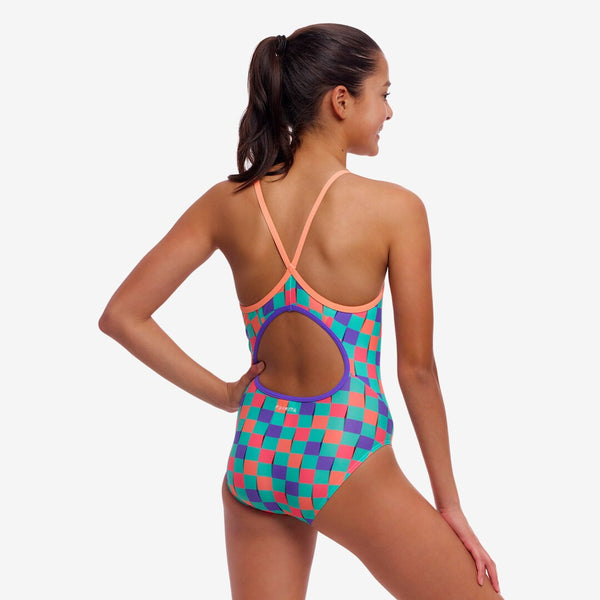 FUNKITA GIRLS DIAMOND BACK 1PC - FLIP FLOP
