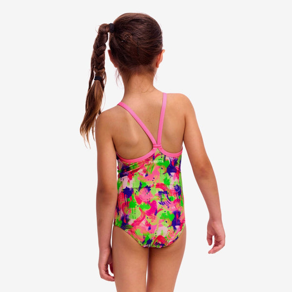 FUNKITA TODDLER GIRLS PRINTED 1PC - SPLAT SPOT
