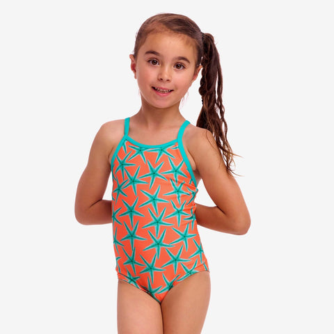 FUNKITA TODDLER GIRLS PRINTED 1PC - STARS BELOW