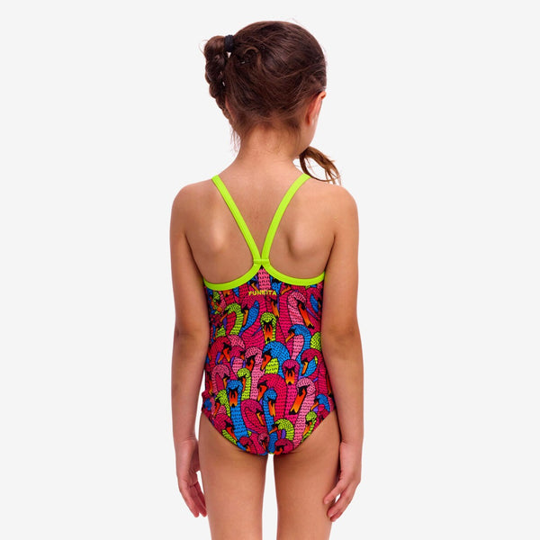 FUNKITA TODDLER GIRLS PRINTED 1PC - SWAN CITY