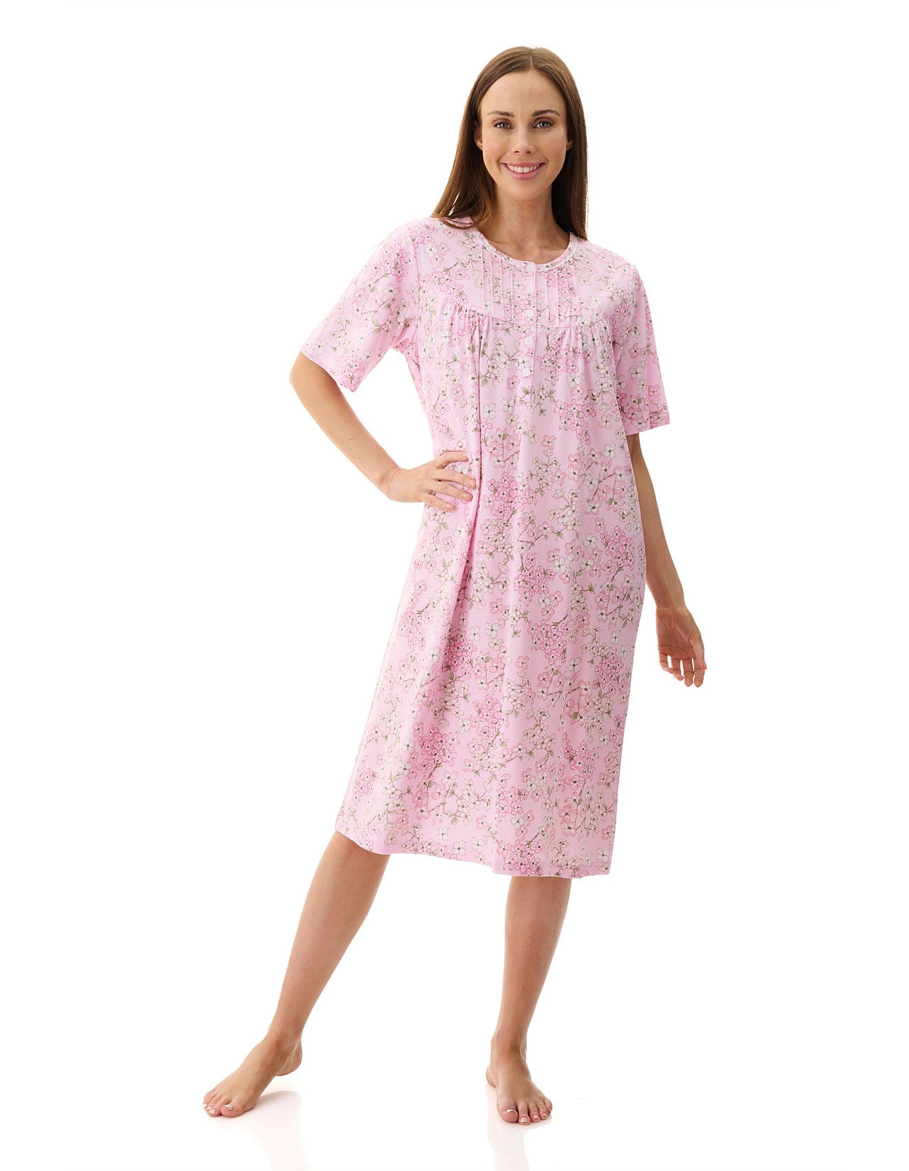 GIVONI JEMMA SHORT SLEEVE SHORT NIGHTIE - 6LP83J