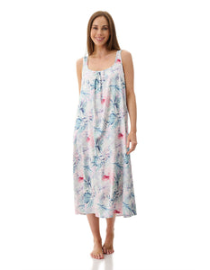 GIVONI TANYA MID LENGTH SLEEVELESS NIGHTIE - 6PY98T