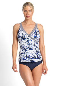JANTZEN ANCHOR GATHERED SURPLICE SINGLET - JA81484