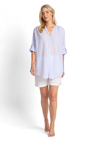 JANTZEN FRESH SOFT BUTTON SHIRT - JA91200