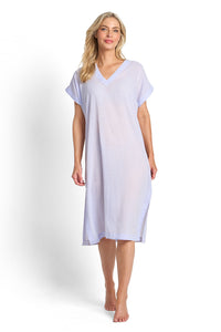 JANTZEN FRESH V-NECK T-SHIRT DRESS - JA91199