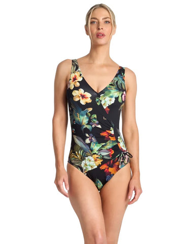 JANTZEN HIBISCUS GATHERED SURPLICE 1PC - JA84888