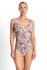 JANTZEN LILYMAZE DEEP VEE 1PC - JA84925