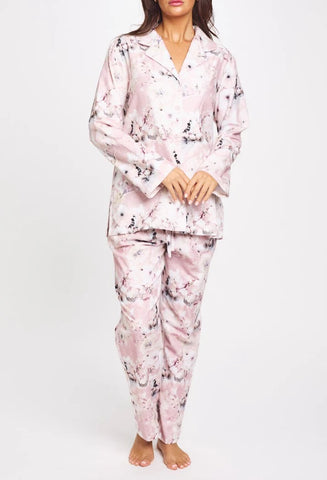 MORNING HONEY BRUSHED COTTON PJ SET - 3032