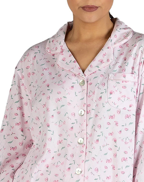 SCHRANK PEONY REVERE PJ SET - SK105P  BLUE & PINK