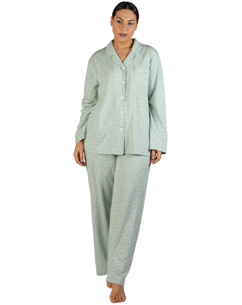 SCHRANK DAISY REVERE PJ SET - SK105D   PINK & SAGE