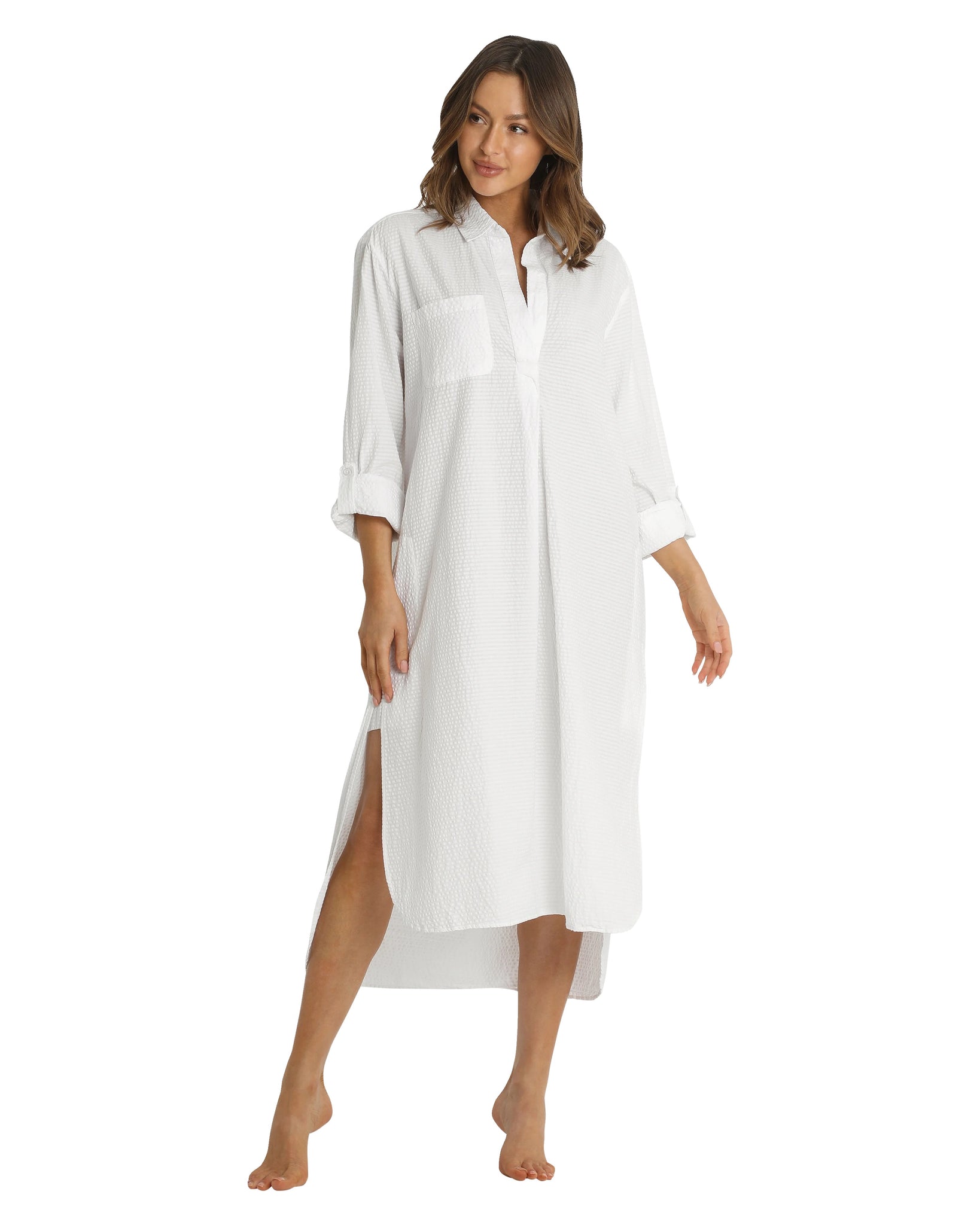 SUNSEEKER RESET LONGLINE SHIRT - SS92092