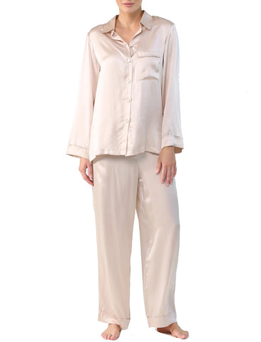 PAPINELLE AUDREY PURE SILK FULL LENGTH PJ - ROMANCE