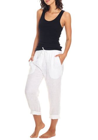 PAPINELLE COTTON MODAL SINGLET -   BLACK