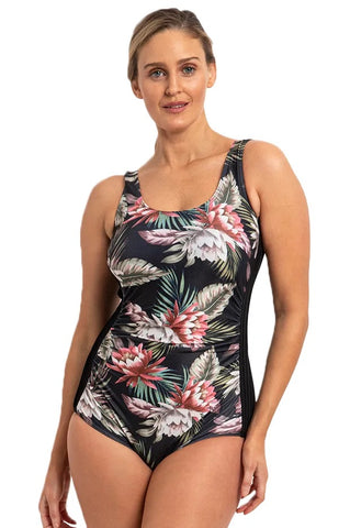 POOLPROOF LOTUS PINTUCK MASTECTOMY 1PC - PO60986MAS