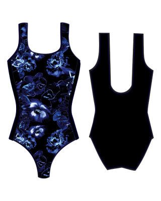 POOLPROOF FLORAL GLOW PINTUCK 1PIECE - PO60801MAS